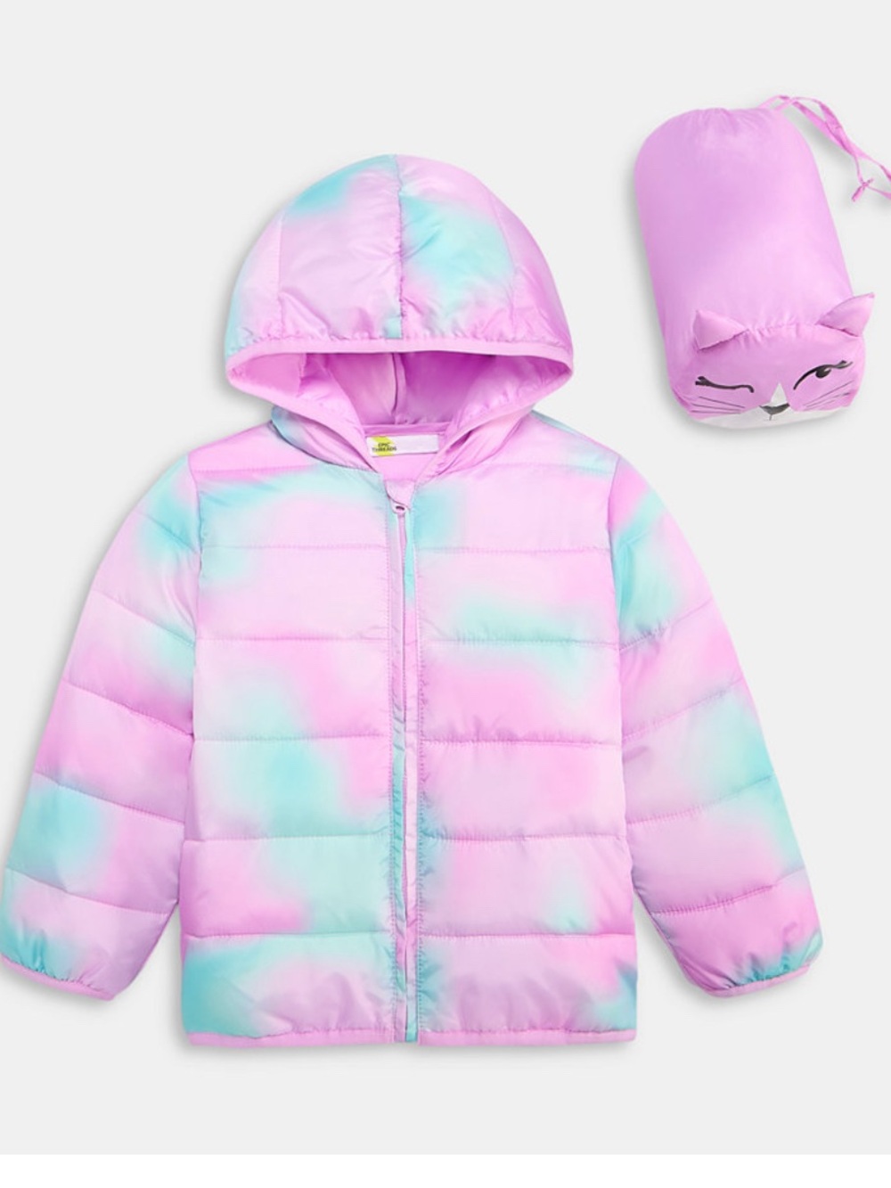 Epic threads, girls, portable, puffer jacket~2T